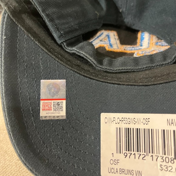 '47 MVP Brand Unisex Navy Blue UCLA Bruins Vin Adjustable Baseball Hat Cap - Picture 5 of 5